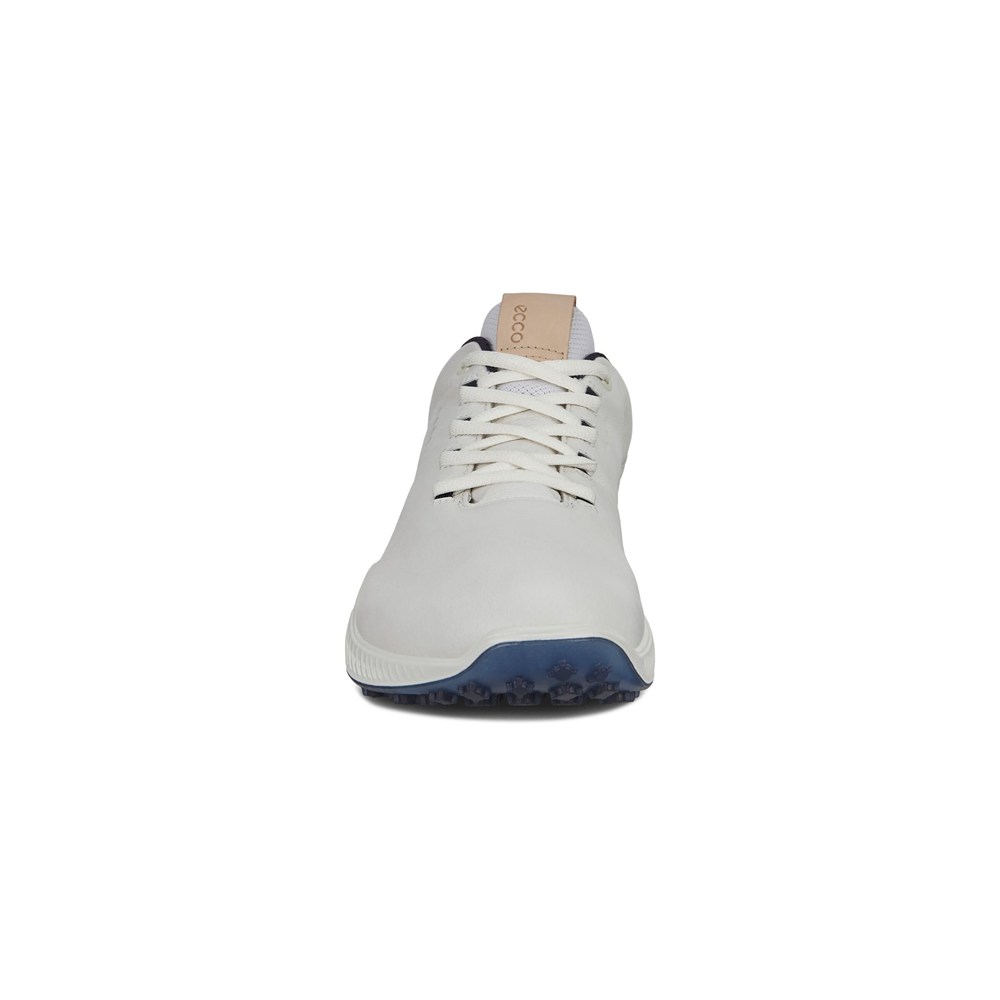 Zapatos De Golf Hombre - ECCO S-Hybrid - Blancos - YUS945130